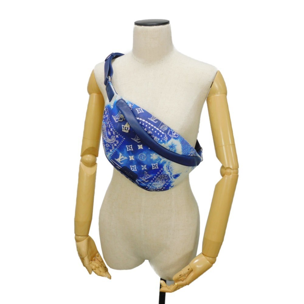 LOUIS VUITTON Body Bag Discovery Bum PM Blue Waist Pouch Virgil Abloh Monogra... - Picture 16 of 16